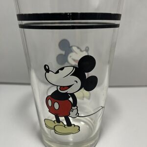 Vintage Mickey Mouse 16 oz Gibson Drinking Glass